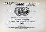 Great Lakes Register 1908