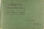Green's Marine Directory of the Great Lakes, 1931