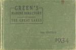 Green's Marine Directory of the Great Lakes, 1934