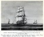 H.M.S. PRINCE REGENT and Part of Sir James Lucas Yeo's Fleet on Lake Ontario, 1814