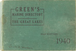 Green's Marine Directory of the Great Lakes, 1940
