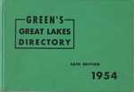 Green's Great Lakes Directory, 1954