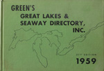 Green's Great Lakes Directory, 1959