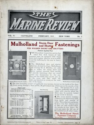 Marine Review (Cleveland, OH), February 1915