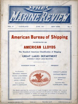 Marine Review (Cleveland, OH), June 1917