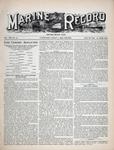 Marine Record (Cleveland, OH), August 3, 1899