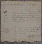 Certificate, schooner Linda, 14 May 1807