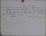 Melvin Johnson, proposal, Copper Harbor lighthouse, bid, 10 August 1847