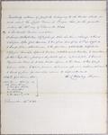 Report of the State of Presque Isle Lighthouse, 4th Quarter 1843
