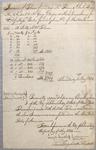 Invoice, George Gillespie, 1 May 1804