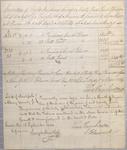 Invoice, Sir Alexander McKenzie & David Mitchell, 8 September 1804
