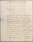 Certificate, Malcher, 18 June 1804