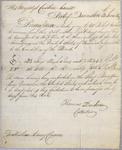 Certificates, Robert Nichol, 12 June 1805