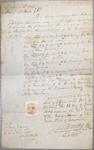 Certificate, Schooner Nancy, 26 June 1805