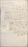Certificate, Schooner Ranger, 15 July 1805