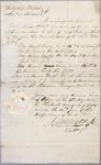 Certificate, Schooner Ranger, 13 July 1805