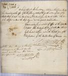 Certificates, sloop Saguina, 23-24 October 1805