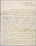 Letter, G. Duval, Treasury Department to George Hoffman, 1 February 1806