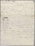 Certificate, sloop Perseverance, 2 May 1817