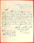 Letter, S. Pleasonton to Abraham Wendell, 23 Jun3 1840