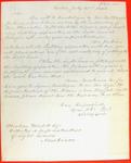 Letter Winslow Lewis to Abraham Wendell, 21 July 1840