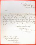 Letter, S. Pleasonton to Abraham Wendell, 16 December 1840