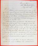 Letter, Stephen Pleasonton to Abraham Wendell, 12 May 1841