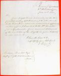 Letter, Stephen Pleasonton to Abraham Wendell, 10 June 1841