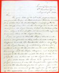 Letter, Stephen Pleasonton to Abraham Wendell, 9 August 1841