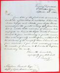 Letter, Stephen Pleasonton to Abraham Wendell, 15 September 1841