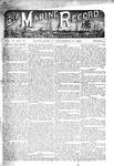 Marine Record (Cleveland, OH), December 25, 1884