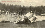 Wreck of Monarch, Isle Royale, Dec. 7. 06