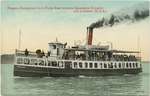 Niagara Navigation Co.'s Ferry Boat between Queenston (Canada) and Lewiston (U. S. A.)