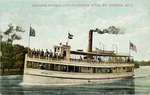Steamer Mineral City on Clinton River, Mt. Clemens, Mich.