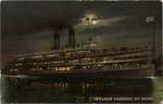 Steamer Tashmoo, by Night