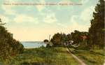 View of Presqu'Isle Point (Lighthouse in the distance), Brighton, Ont., Canada