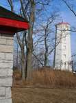 Presqu'Ile Point Lighthouse from the Lightkeeper's House