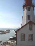 The Lighthouse and harbour, Kincardine, ON
