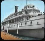 Steamer TORONTO coming in to ALEX BAY