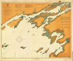 Lake Ontario Coast Chart No. 1. Round Island to Stony Point and South Bay Point. 1907