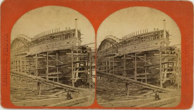 Steamboat construction at Cleveland
