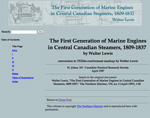 The First Generation of Marine Engines in Central Canadian Steamers, 1809-1837