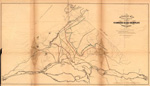 Diagram Map exhibiting the Various Routes Proposed for the St. Lawrence & Lake Champlain Ship Canal.