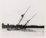 Shipwrecked schooner