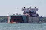 EDWIN H. GOTT; Detroit River passage #2