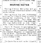 Marine Notes