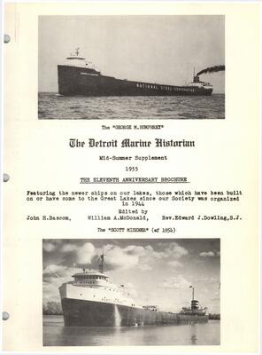 Detroit Marine Historian, v. 8, n. Mid-Summer1955)