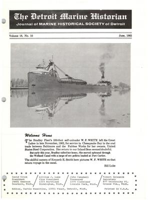 Detroit Marine Historian, v. 18, n. 10 (June 1965)