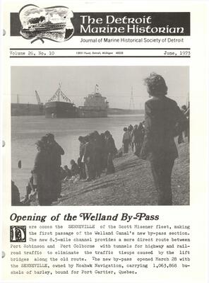 Detroit Marine Historian, v. 26, n. 10 (June 1973)