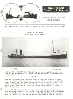 Detroit Marine Historian, v. 35, n. 11 (July 1982)